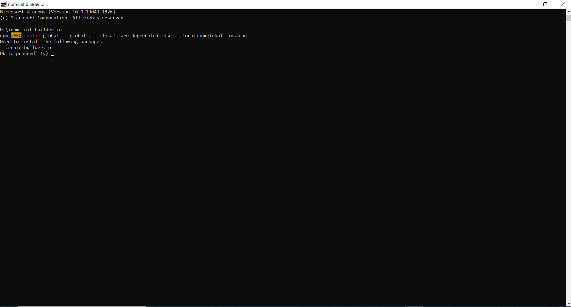Using the CLI- Quick start