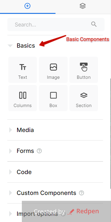 Builder.io basic components