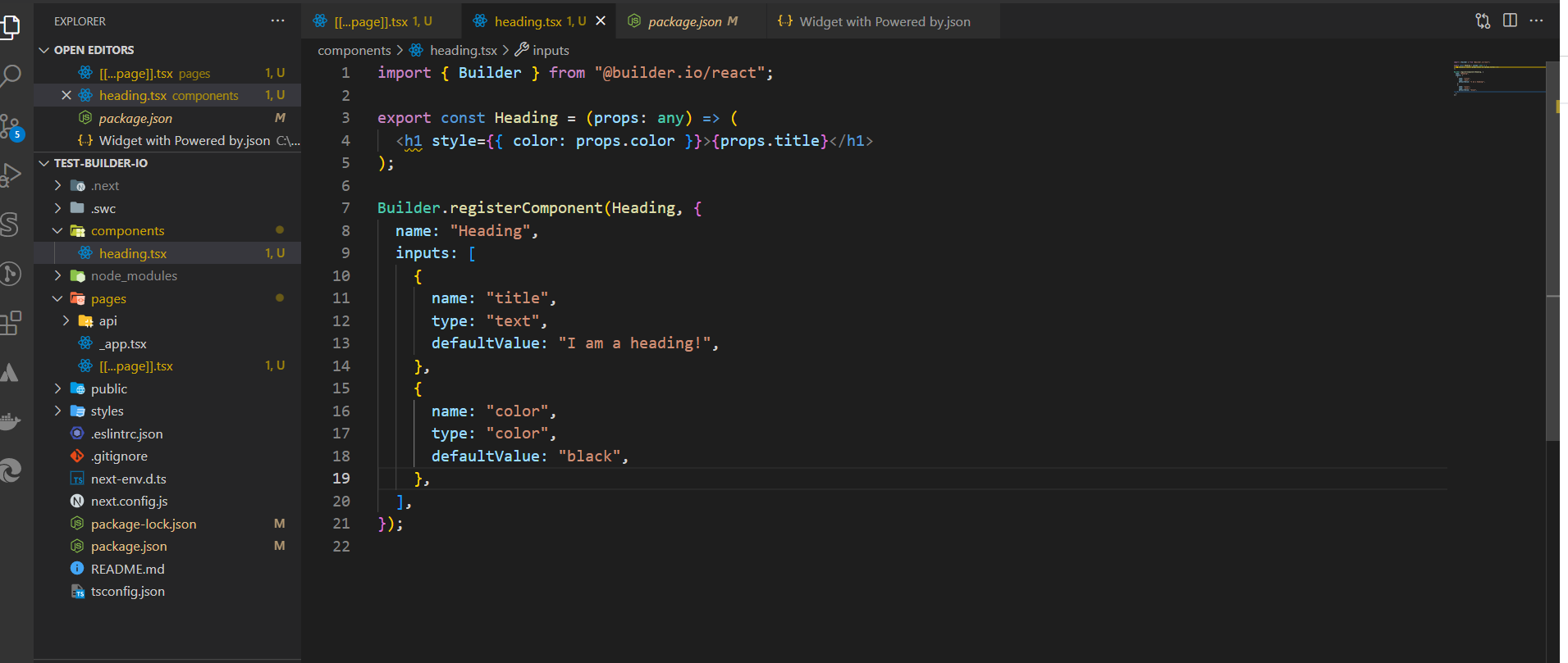 Builder.io custom components