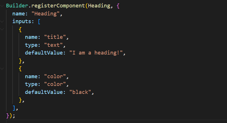 Builder.io custom components